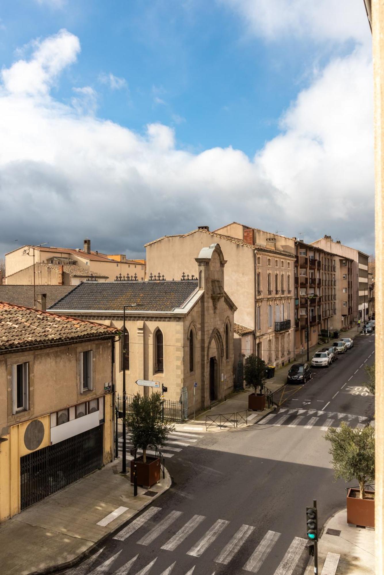 Le Marty - Wifi - Central - Climatison - Parking Gratuit Carcassonne Eksteriør bilde